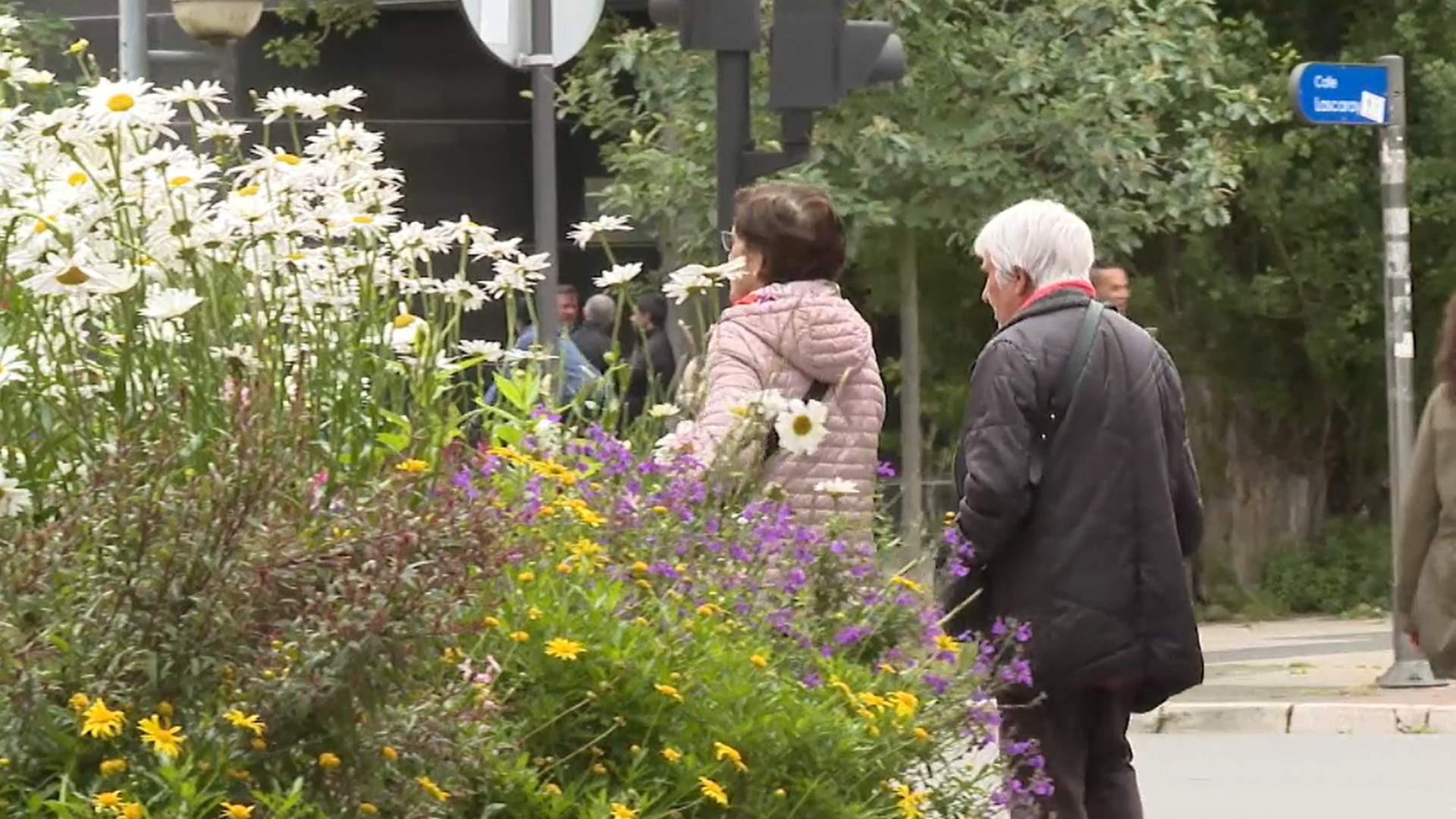 Huelga indefinida de los jardineros en Vitoria: las hierbas y las flores llegan a 1,70 metros de altura