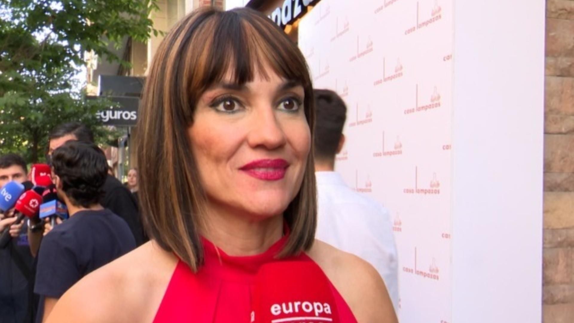 Irene Villa acude a la inauguración del restaurante Casa Lampazas