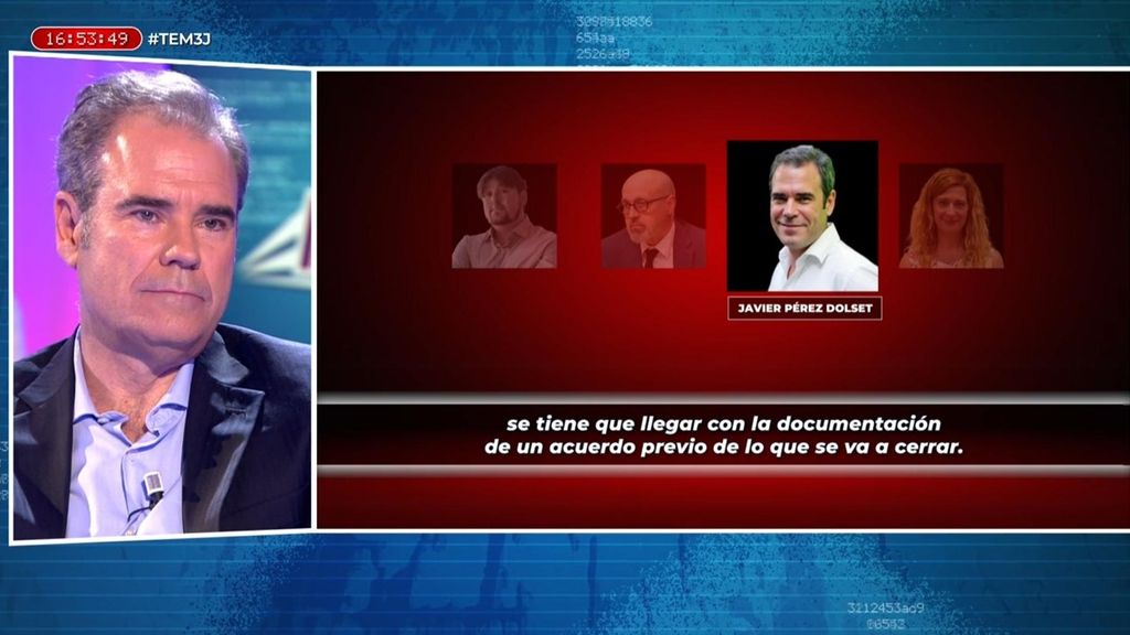 Javier Pérez Dolset reconoce saber por qué Leire Díez ofreció beneficios procesales a Alejandro Hamlyn: "Cuando lo sepas te vas a caer de la silla"