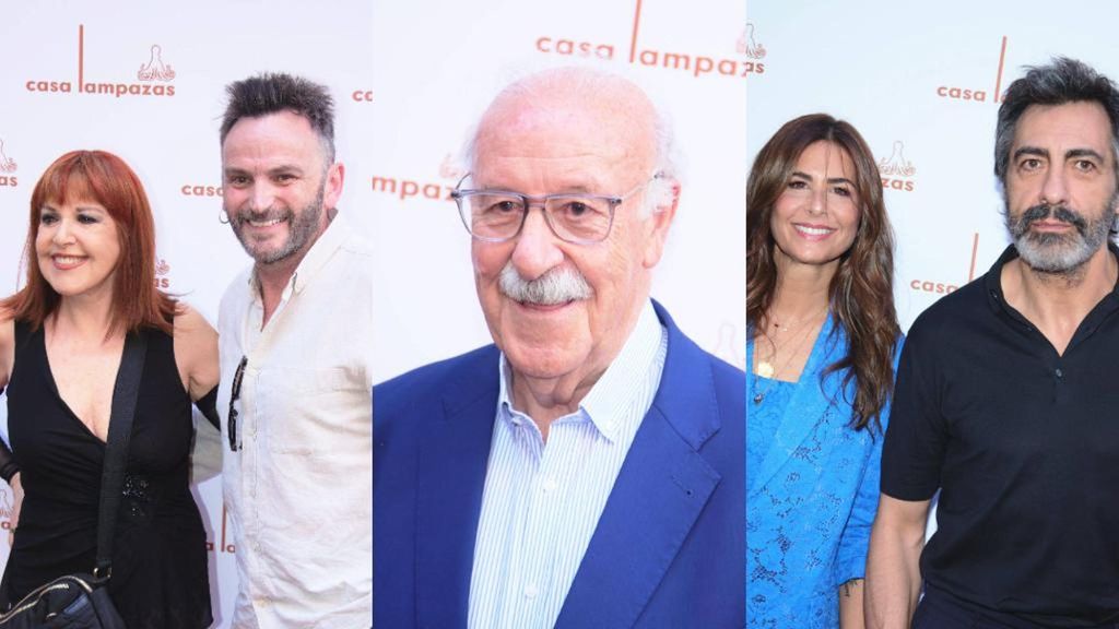 Loles Lón, Fernando Tejero, Vicente del Bosque, Nuria Roca y Juan del Val