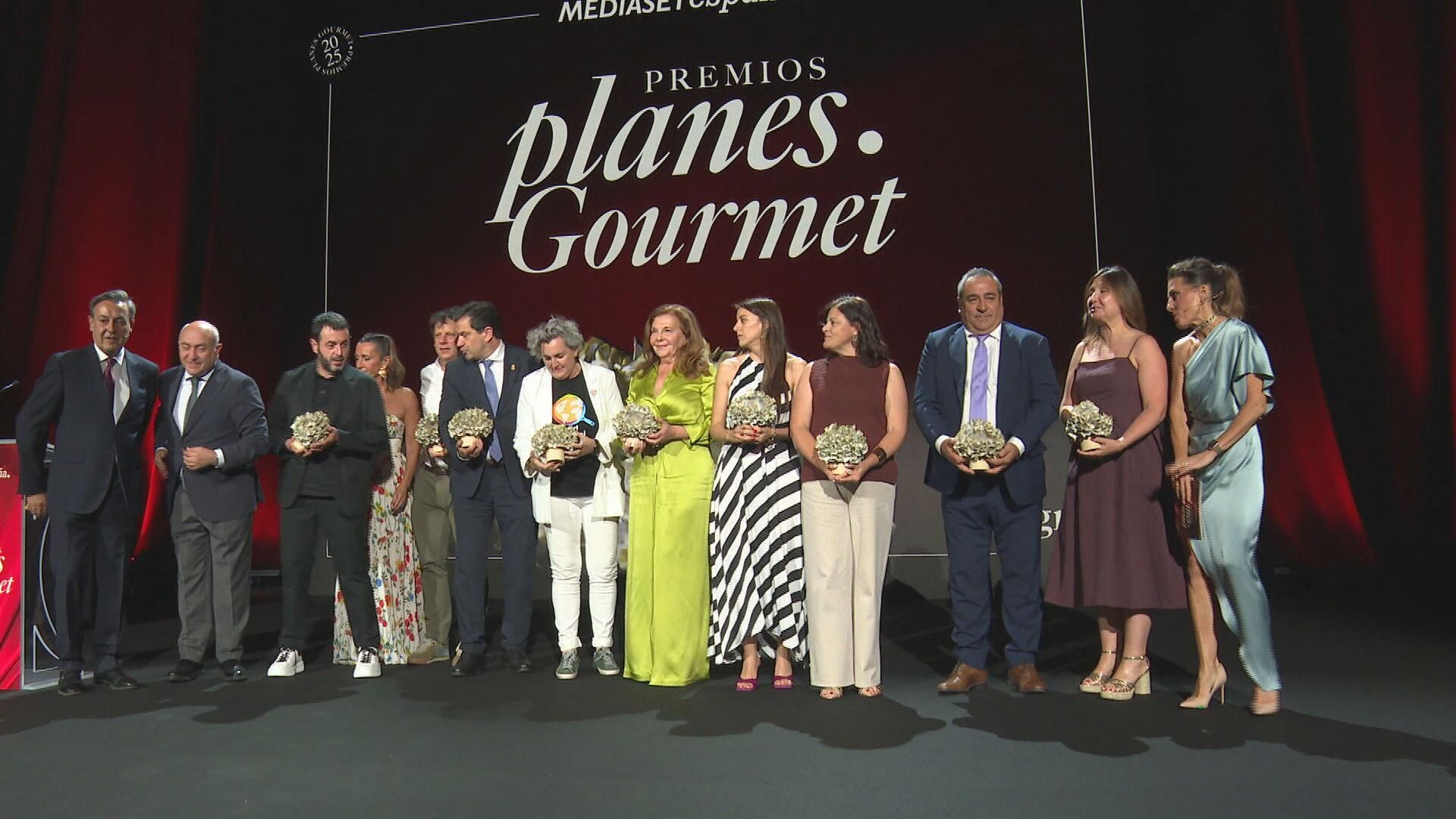Mediaset estrena los Premios Planes Gourmet para ensalzar y galardonar la gastronomía nacional y sus productos