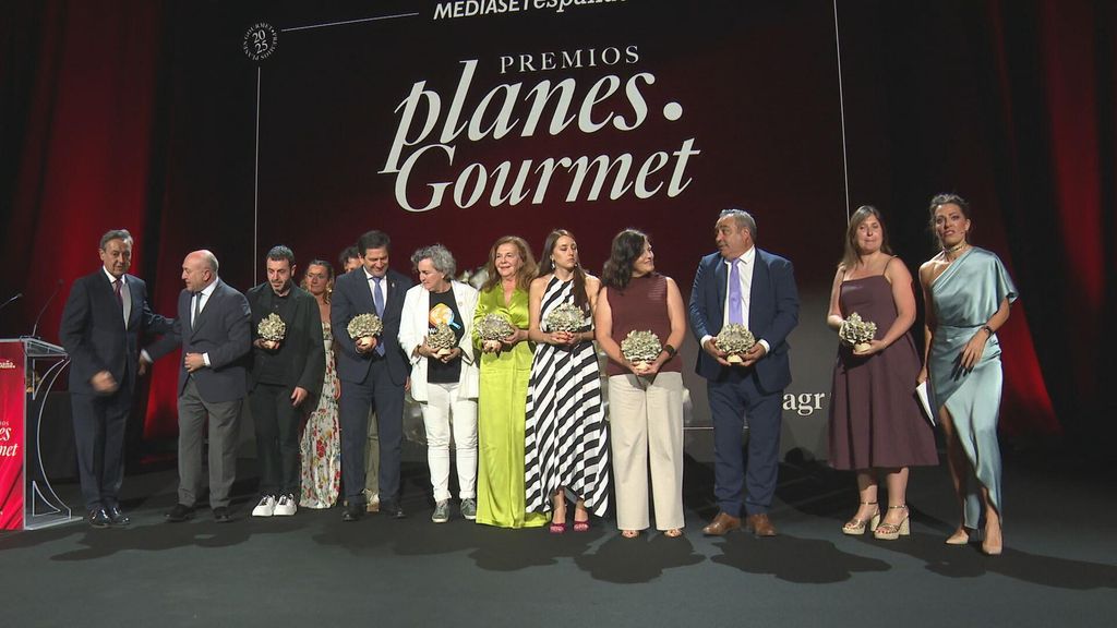 Mediaset estrena los Premios Planes Gourmet para ensalzar y galardonar la gastronomía nacional y sus productos