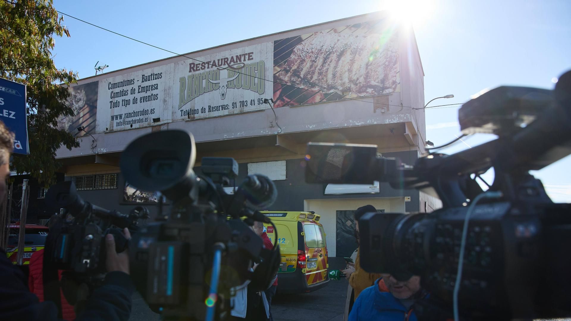 Restaurante El Rancho, donde se produjo el accidente mortal en una boda de Torrejón