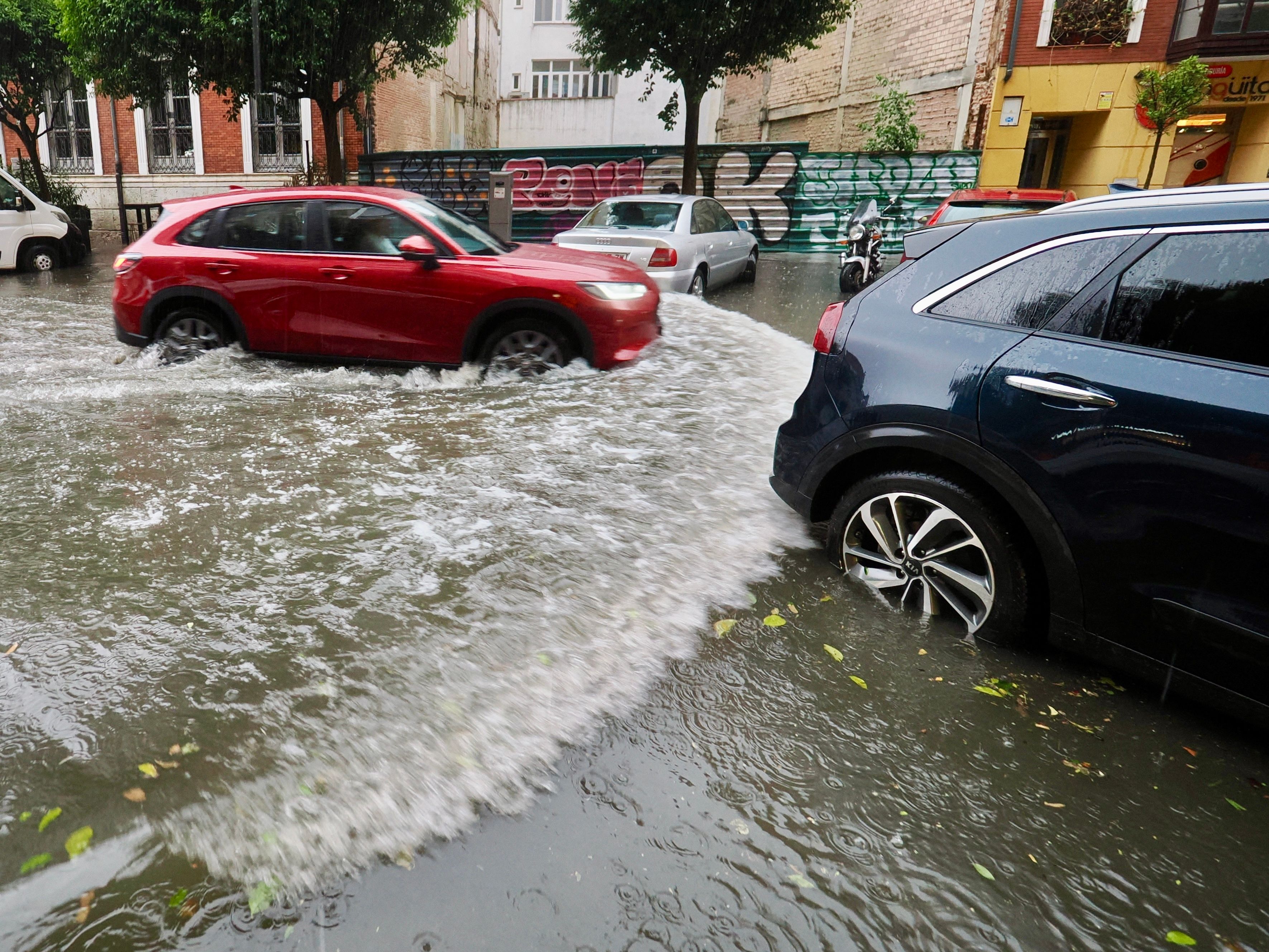 Vehículos que no podían circular en Valladolid