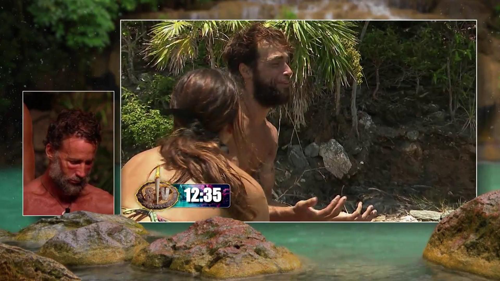 Las imágenes completas y de manera cronológica del conflicto en la playa tras las acusaciones de Escassi y Borja a Montoya