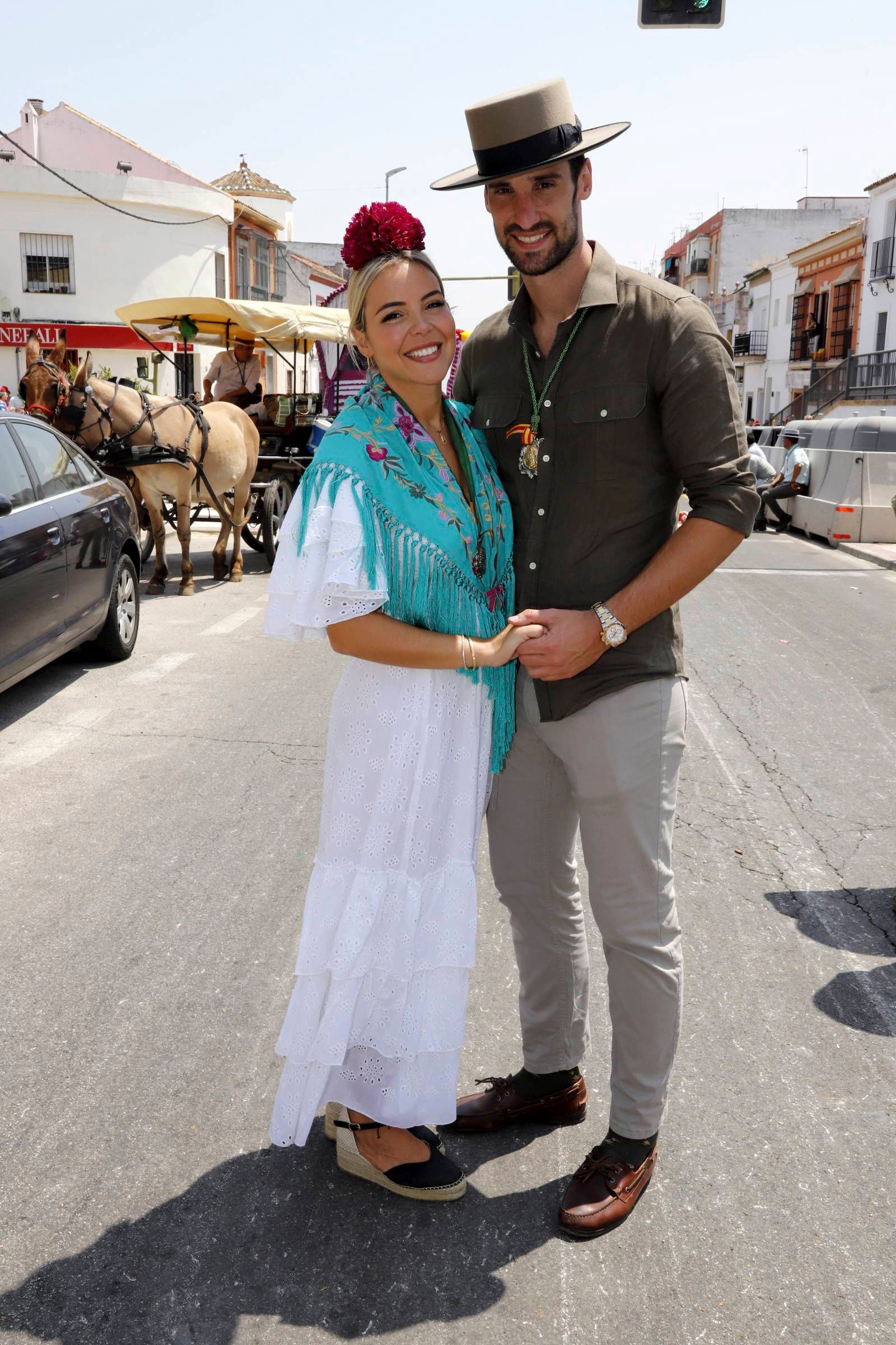 Alba Díaz y Sergio Rico
