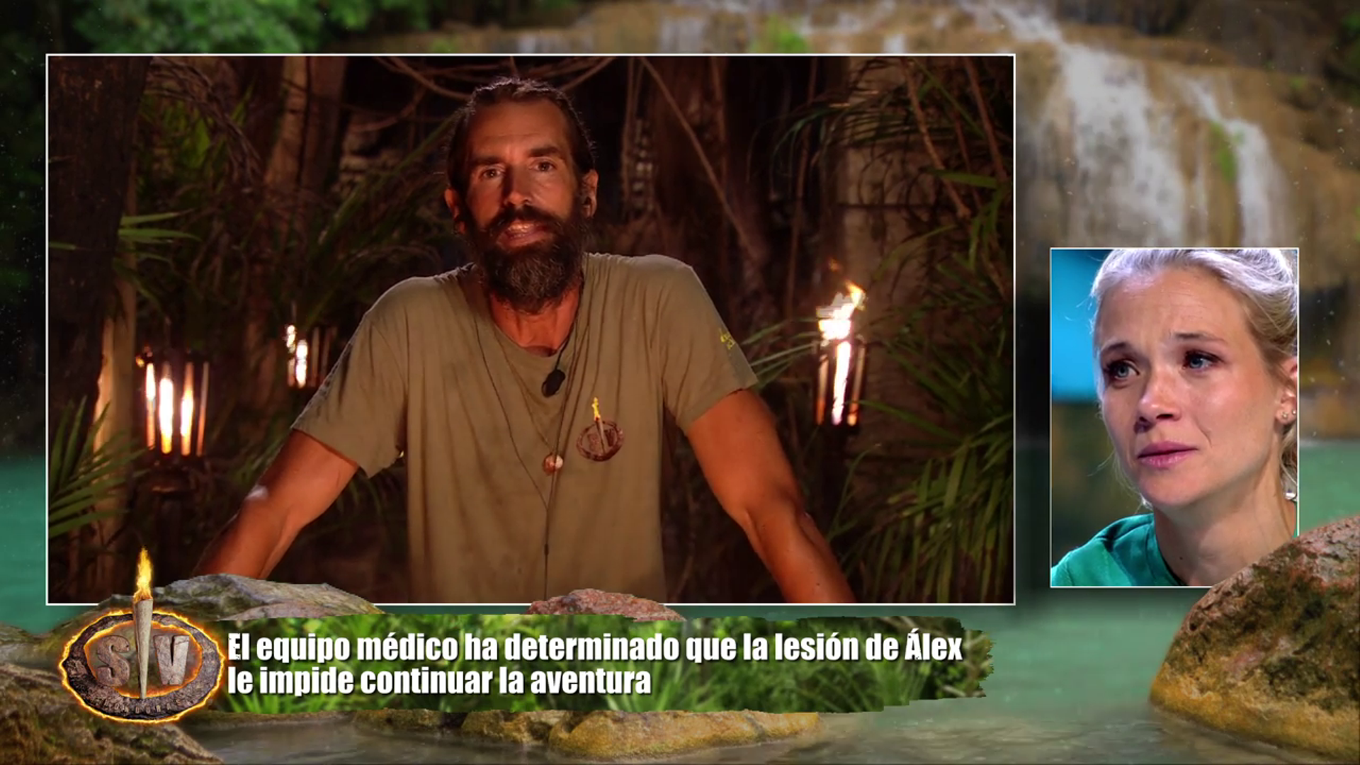 Álex Adrover abandona 'Supervivientes' por prescripción médica tras su lesión de rodilla: "Hace imposible su continuidad"