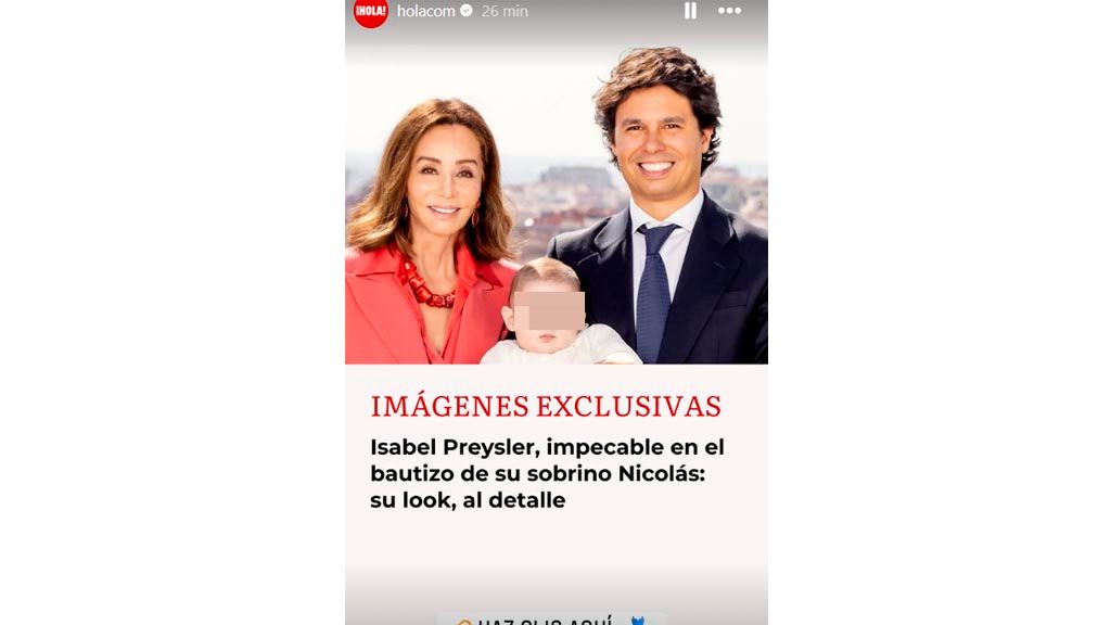 Álvaro Castillejo e Isabel Preysler