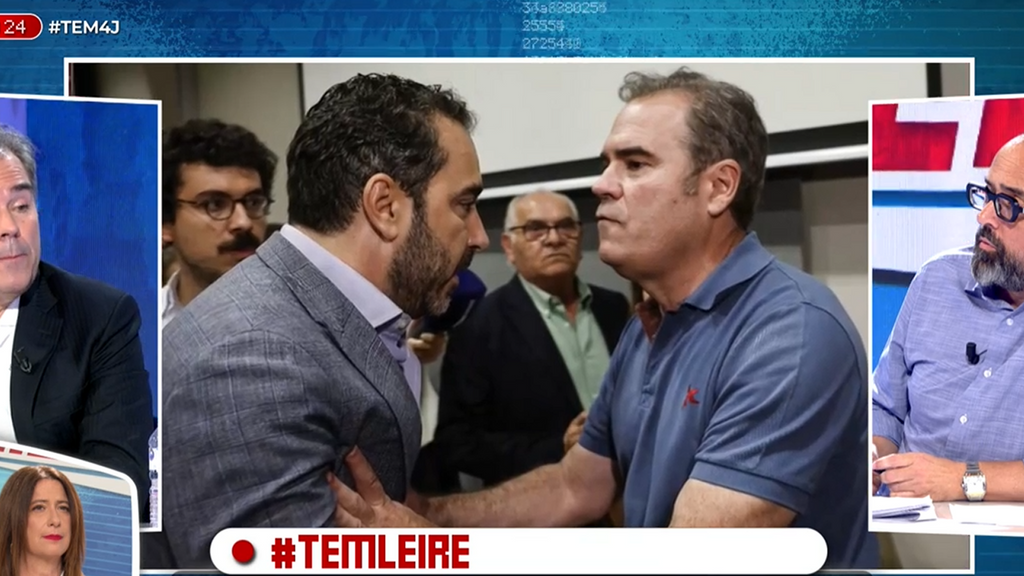 Javier Pérez Dolset, sobre su forcejeo con Víctor de Aldama tras defender a Leire Díez: ''No ha ido a mayores porque no le han dejado acercarse''