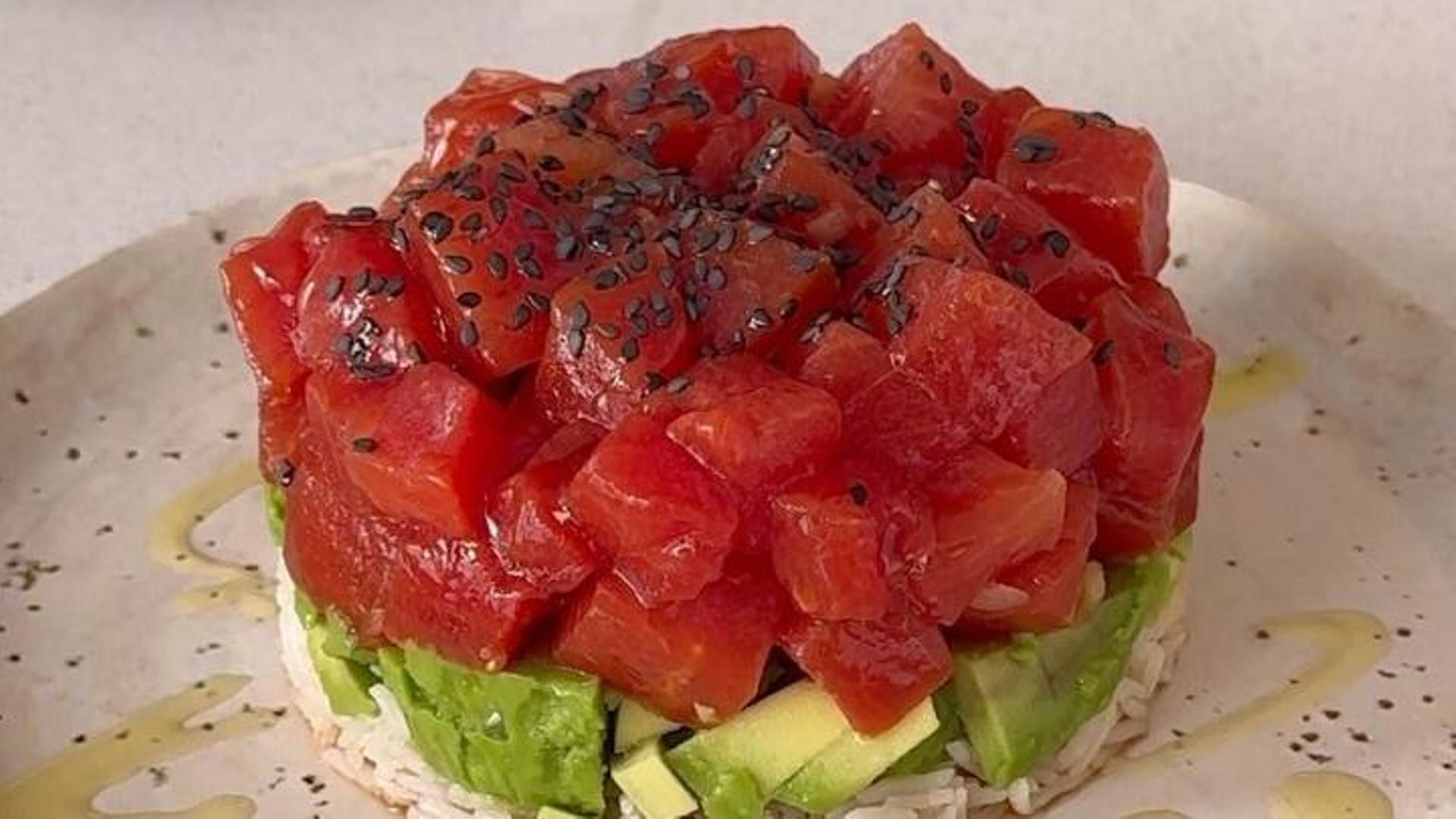 El tartar falso de atún