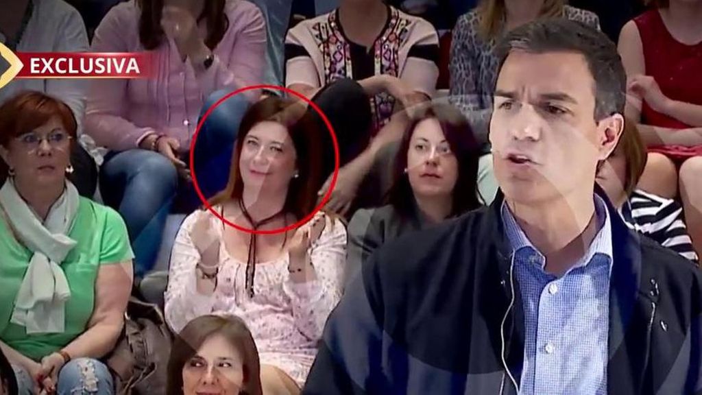Exclusiva | Las primeras imágenes de Leire Díez y Pedro Sánchez, juntos en un acto