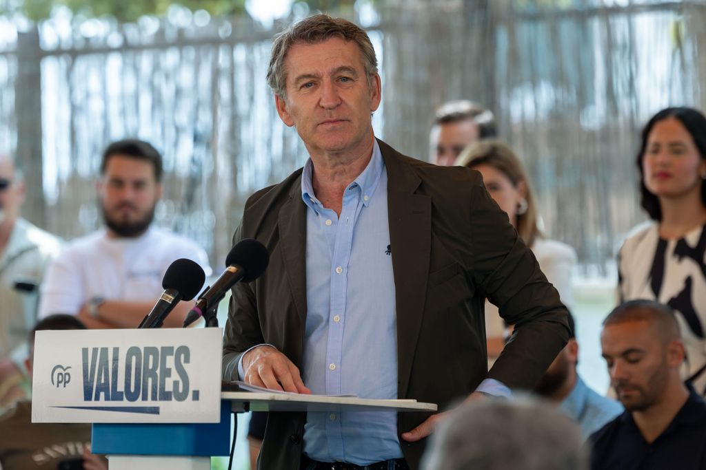 Feijóo se ofrece como alternativa: el líder del PP vaticina que el PSOE está en “caída libre”