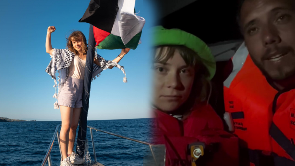 Israel lanza drones y espuma a la flotilla de la libertad que lleva a Gaza con ayuda humanitaria:  "Nos están atacando