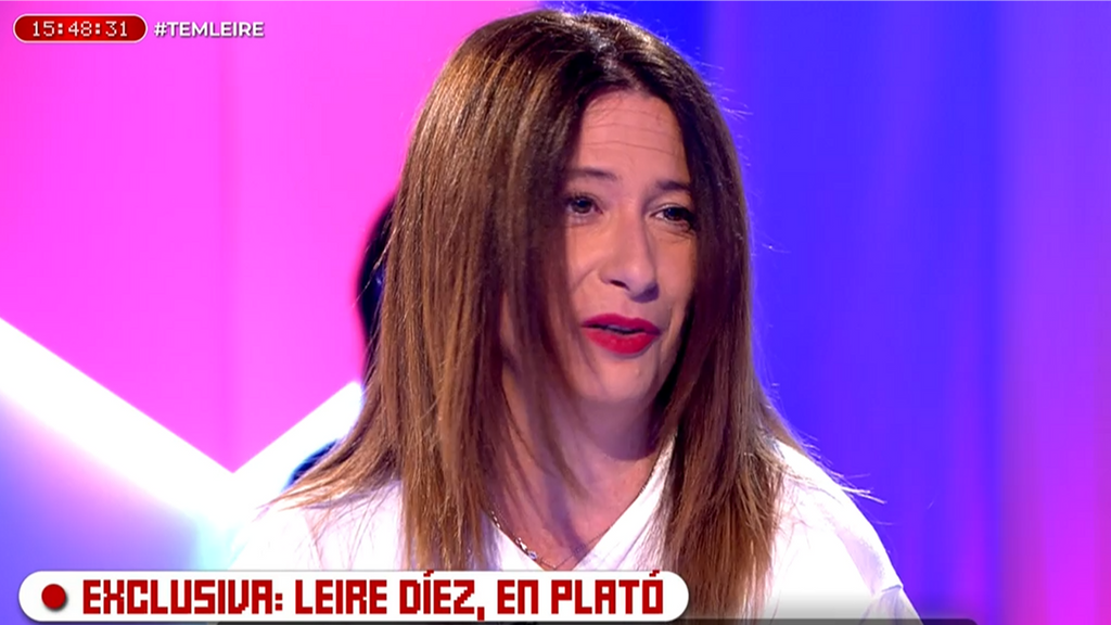 Leire Díez se pronuncia en directo después de que Aldama haya irrumpido en su rueda de prensa: ''No le he visto en mi vida''