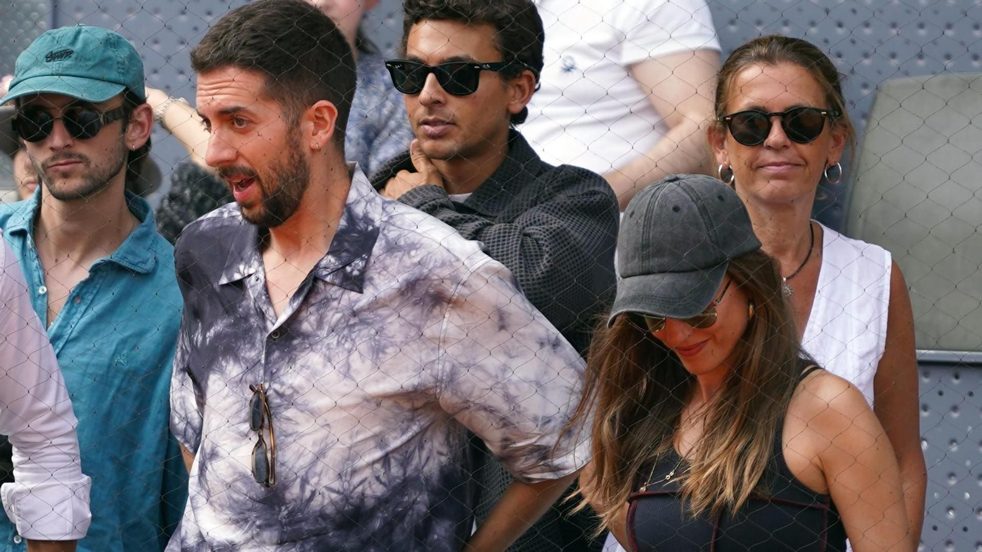 Silvia Alonso y David Broncano en el Mutua Madrid Open