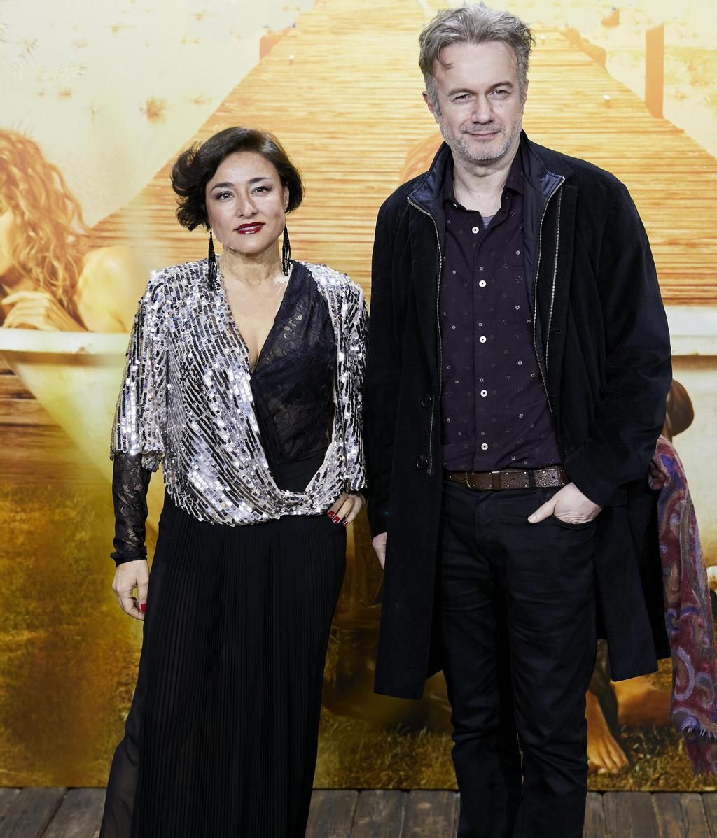Tristán Ulloa y su mujer, Carolina Román