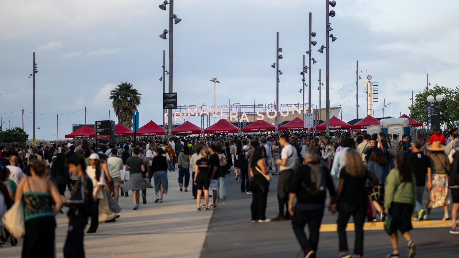 Ambiente durante el Primavera Sound en una imagen de archivo
