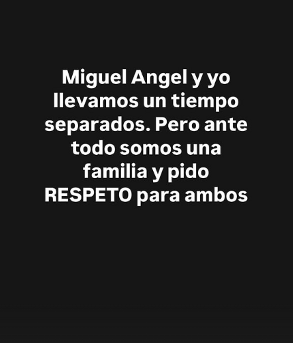 El comunicado de Rebeca Toribio