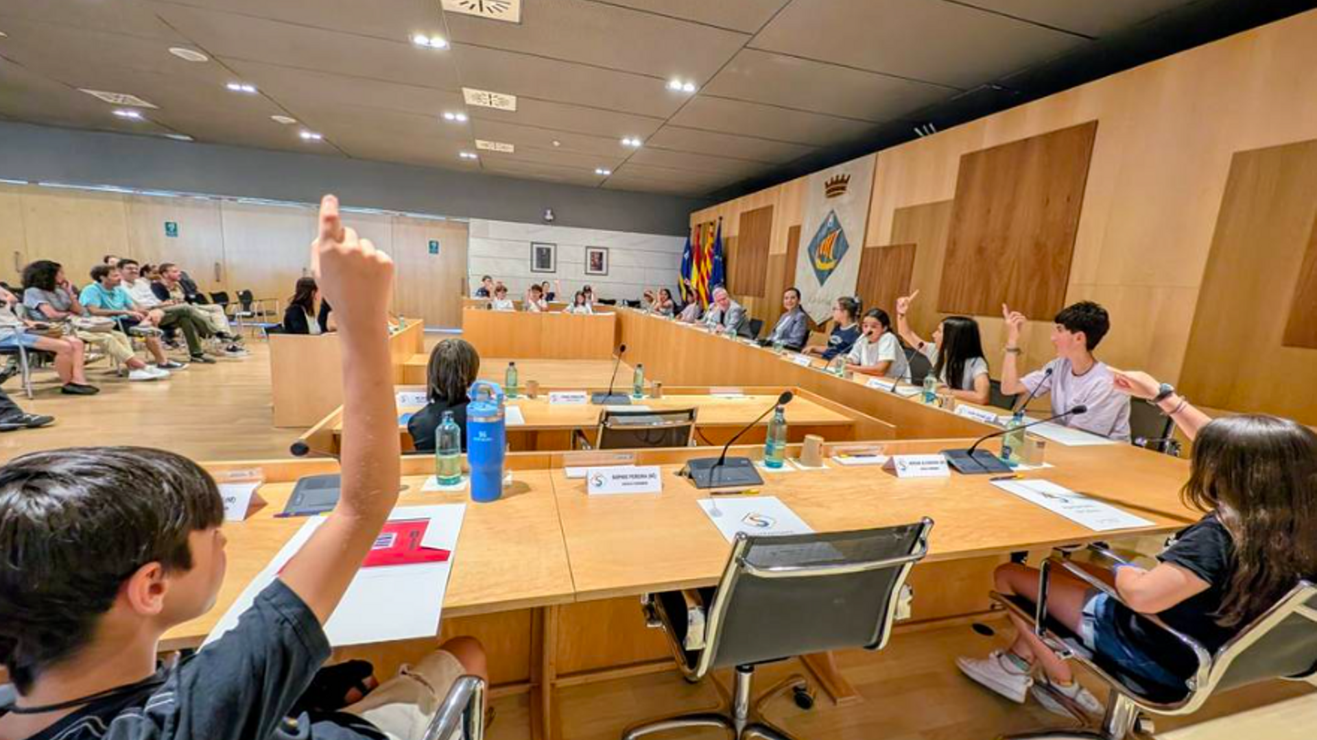 El salón de plenos del Ayuntamiento de Salou