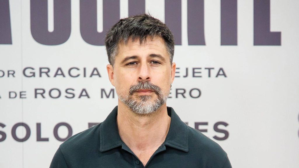 Hugo Silva presentando La buena suerte