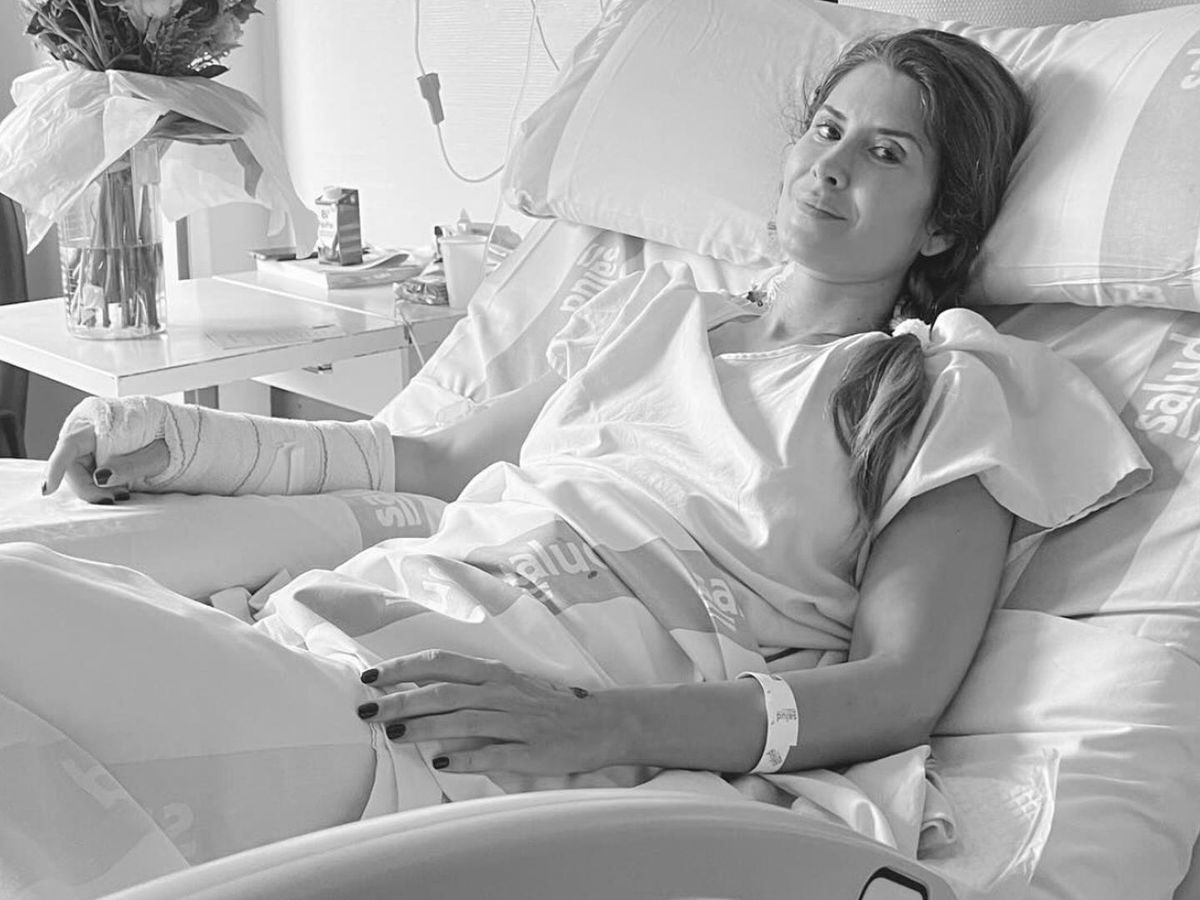 La influencer Rebeca Labara sale del hospital: 