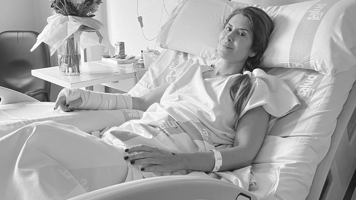 La influencer Rebeca Labara sale del hospital: 