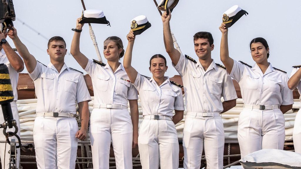 Leonor pone fin a su instrucción naval y llega a Nueva York, la última parada del Juan Sebastián Elcano