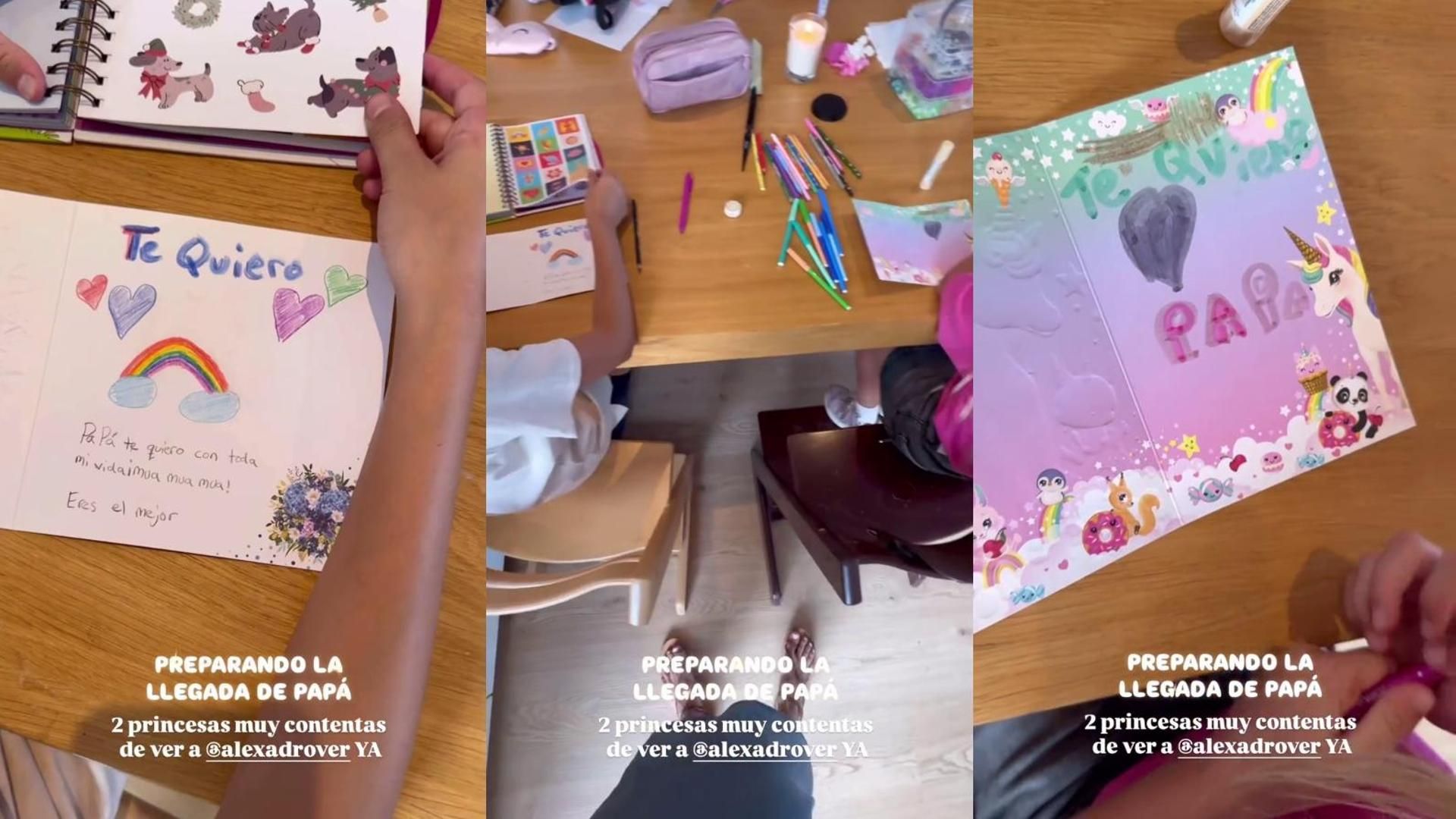 Los regalos que las hijas de Patricia Montero preparan para la llegada de su padre tras 'Supervivientes'