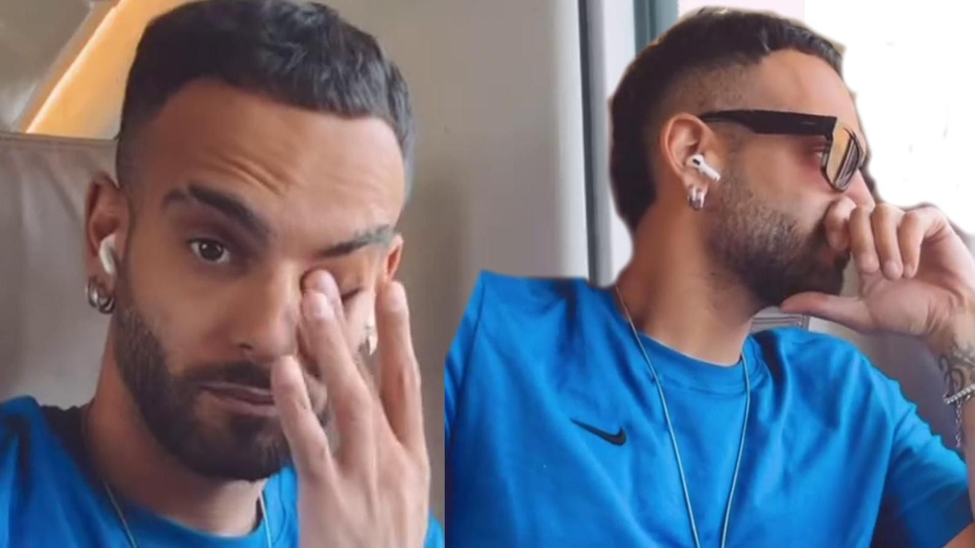 Manuel Cortés, muy afectado, por no poder hacer el Camino del Rocío este año