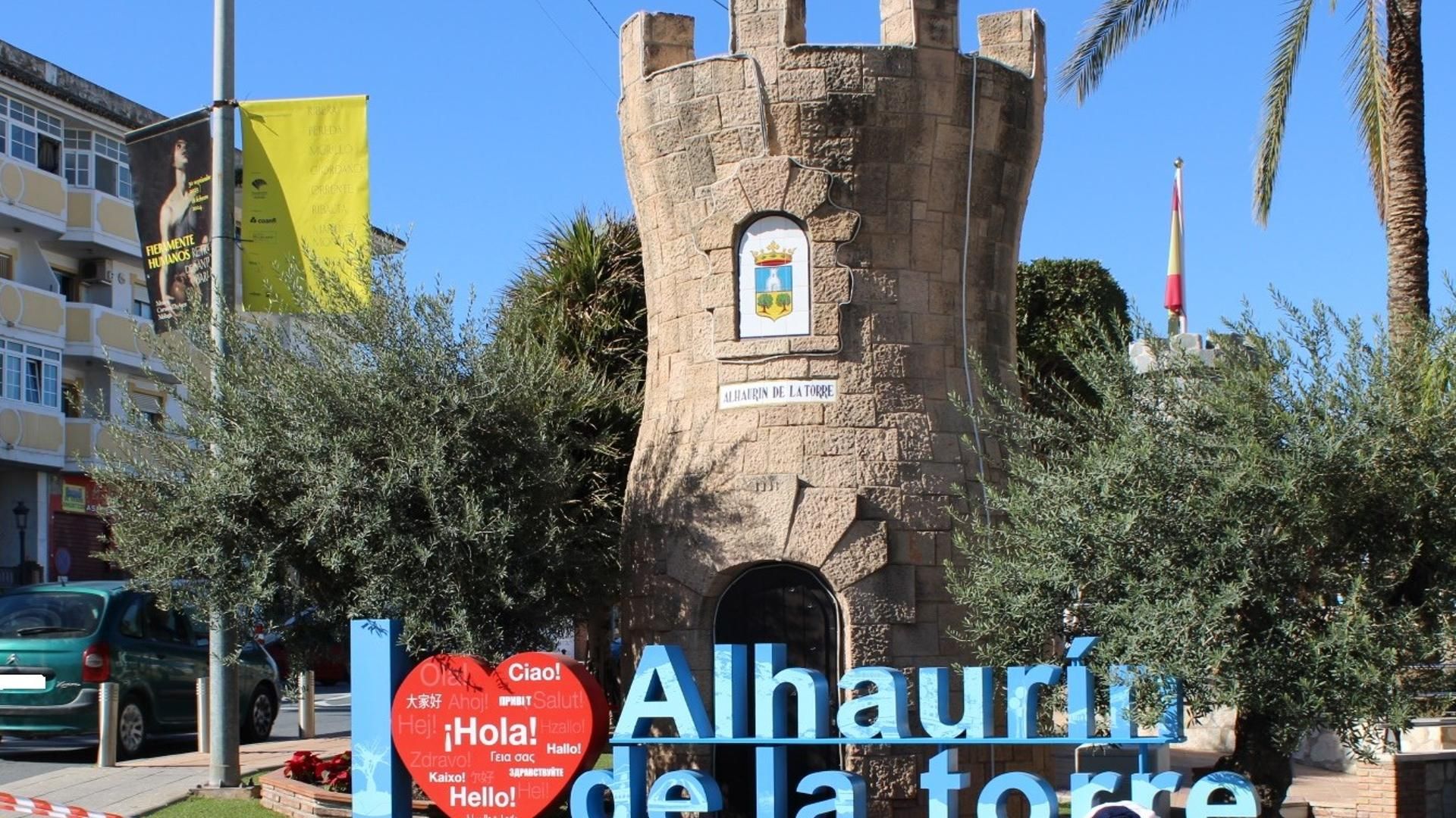 Monumento de bienvenida a Alhaurín de la Torre, Málaga