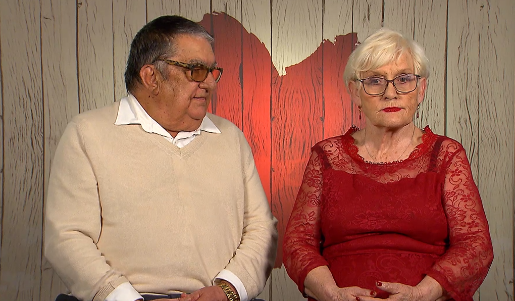 Paz y Cristina en el momento decisivo de su cita en 'First Dates'