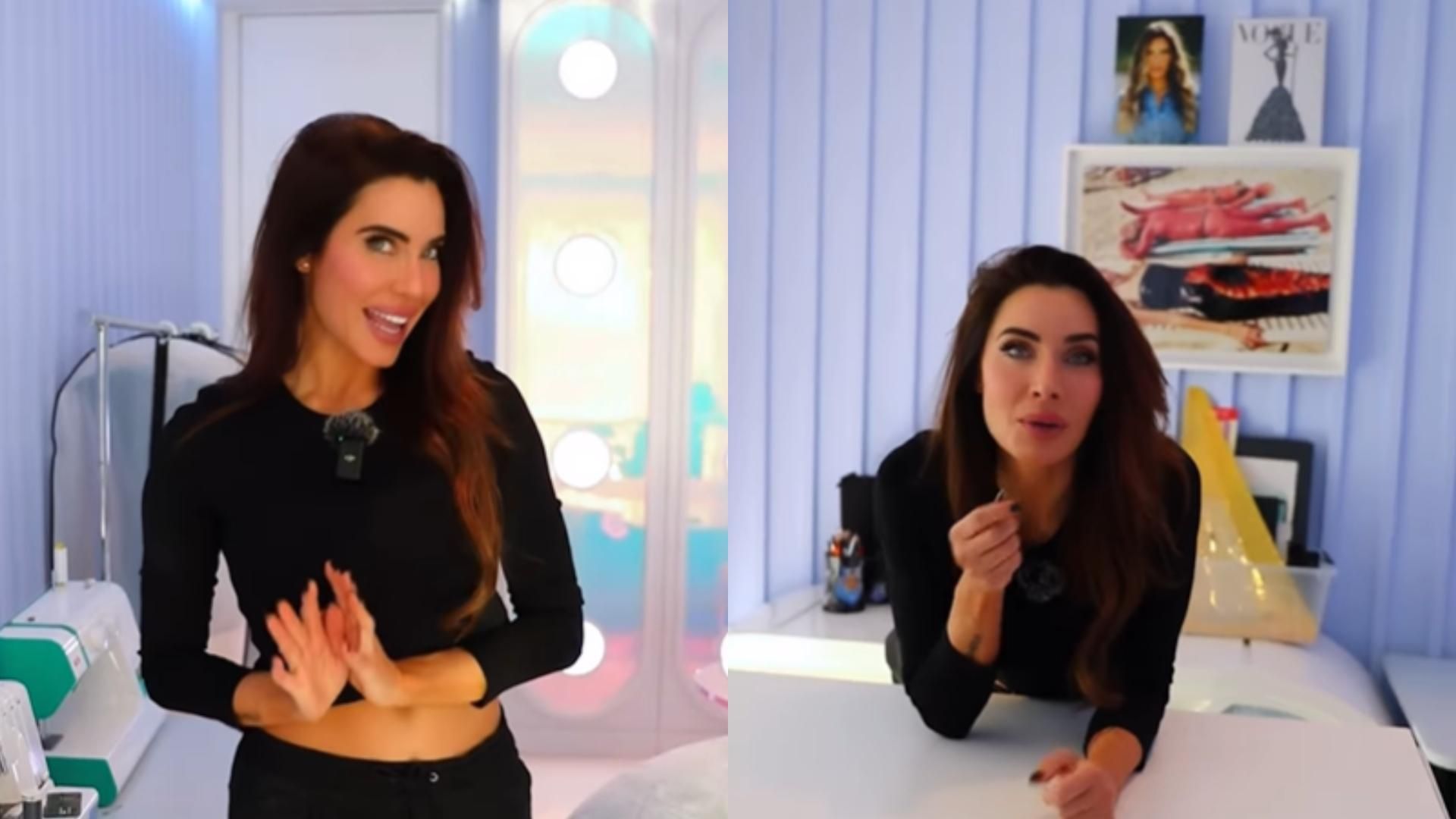 Pilar Rubio enseñando un rincón especial de su casa
