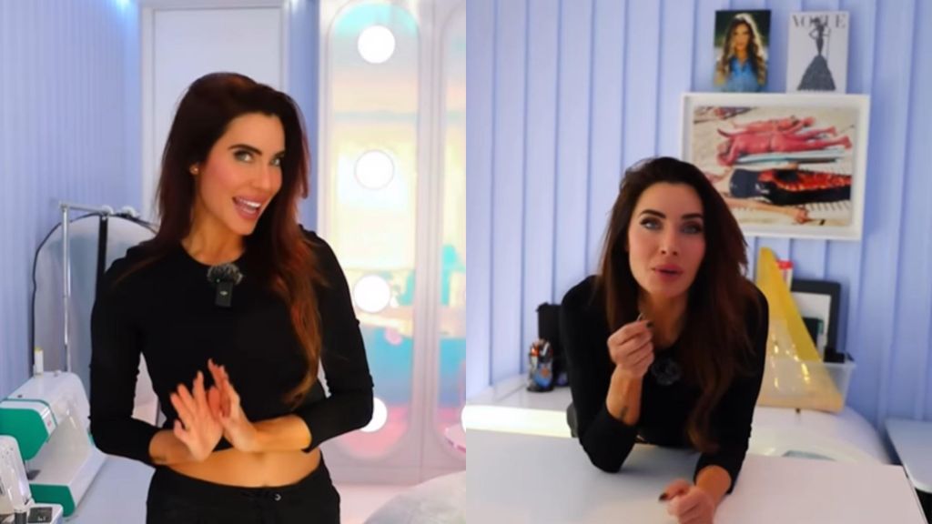 Pilar Rubio enseñando un rincón especial de su casa