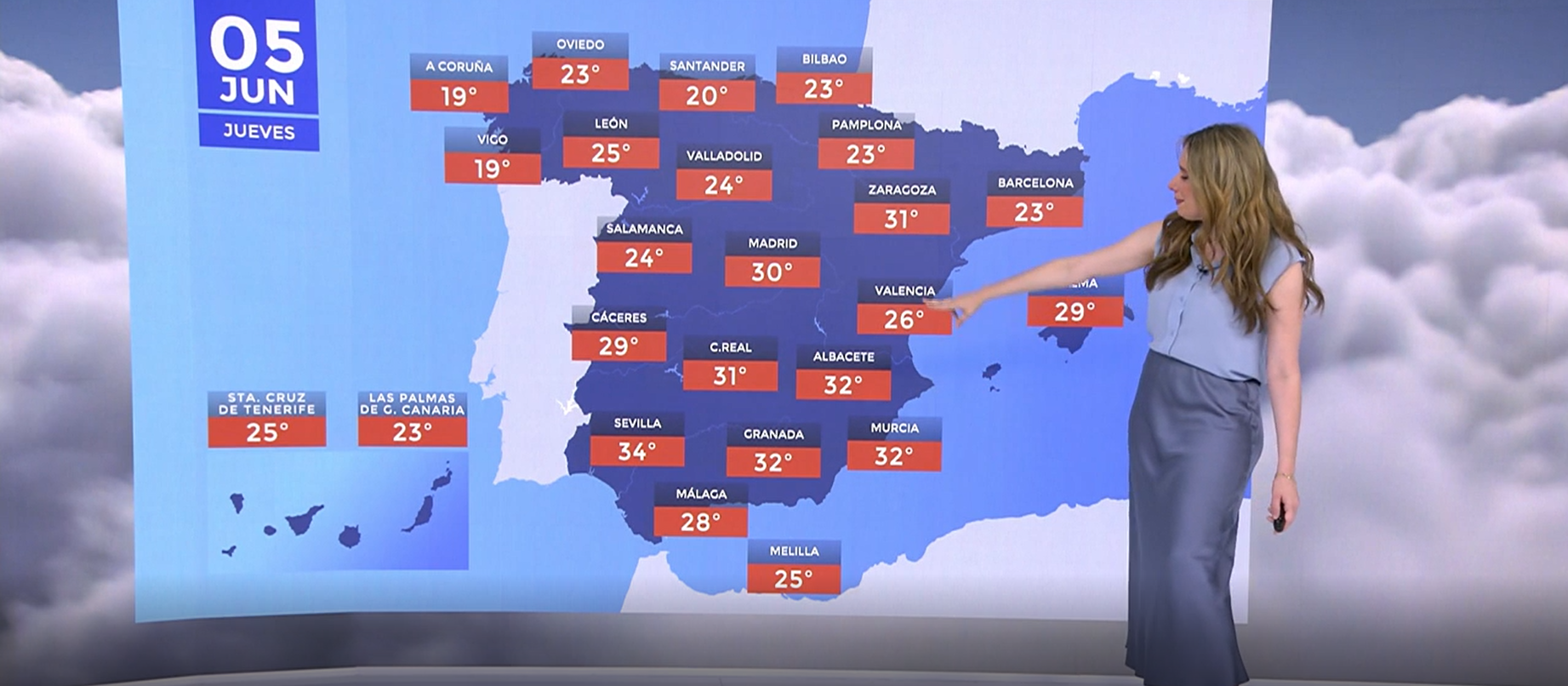 Suben las temperaturas en todo el país