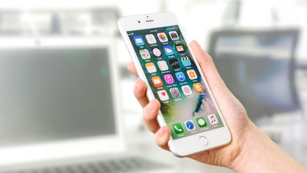 Un teléfono Iphone
