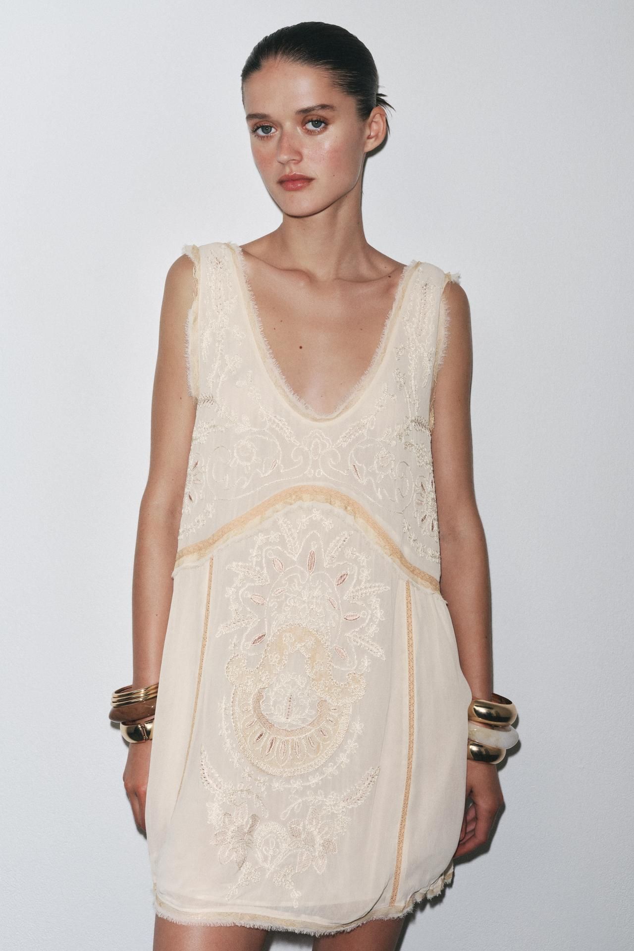Vestido de Zara de estilo boho