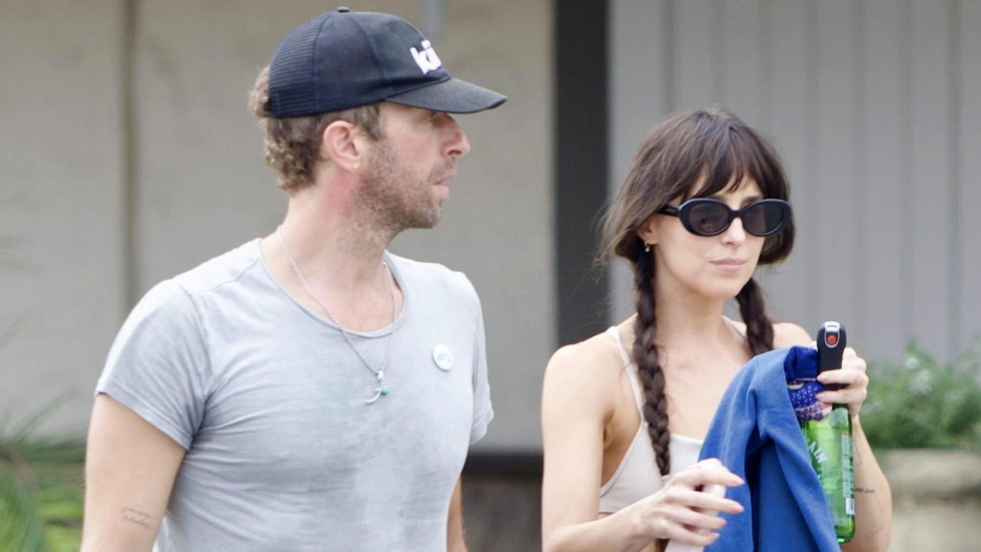 Chris Martin y Dakota Johnson