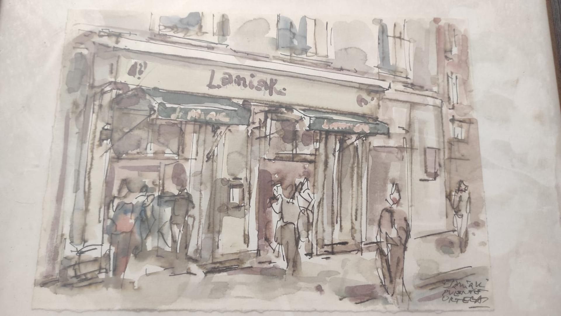 Ilustración del exterior de Lamiak