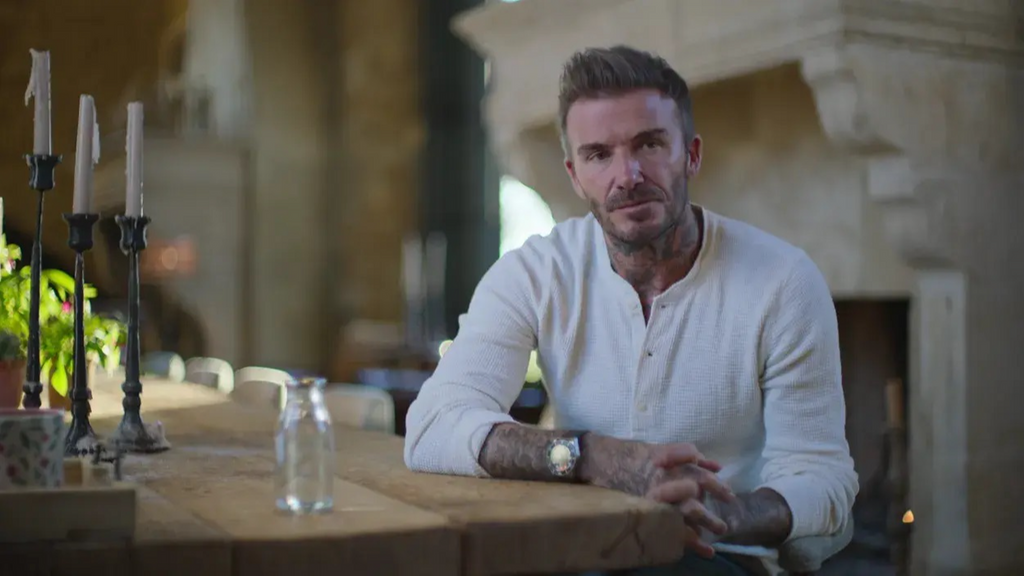David Beckham disfruta cocinando para su familia