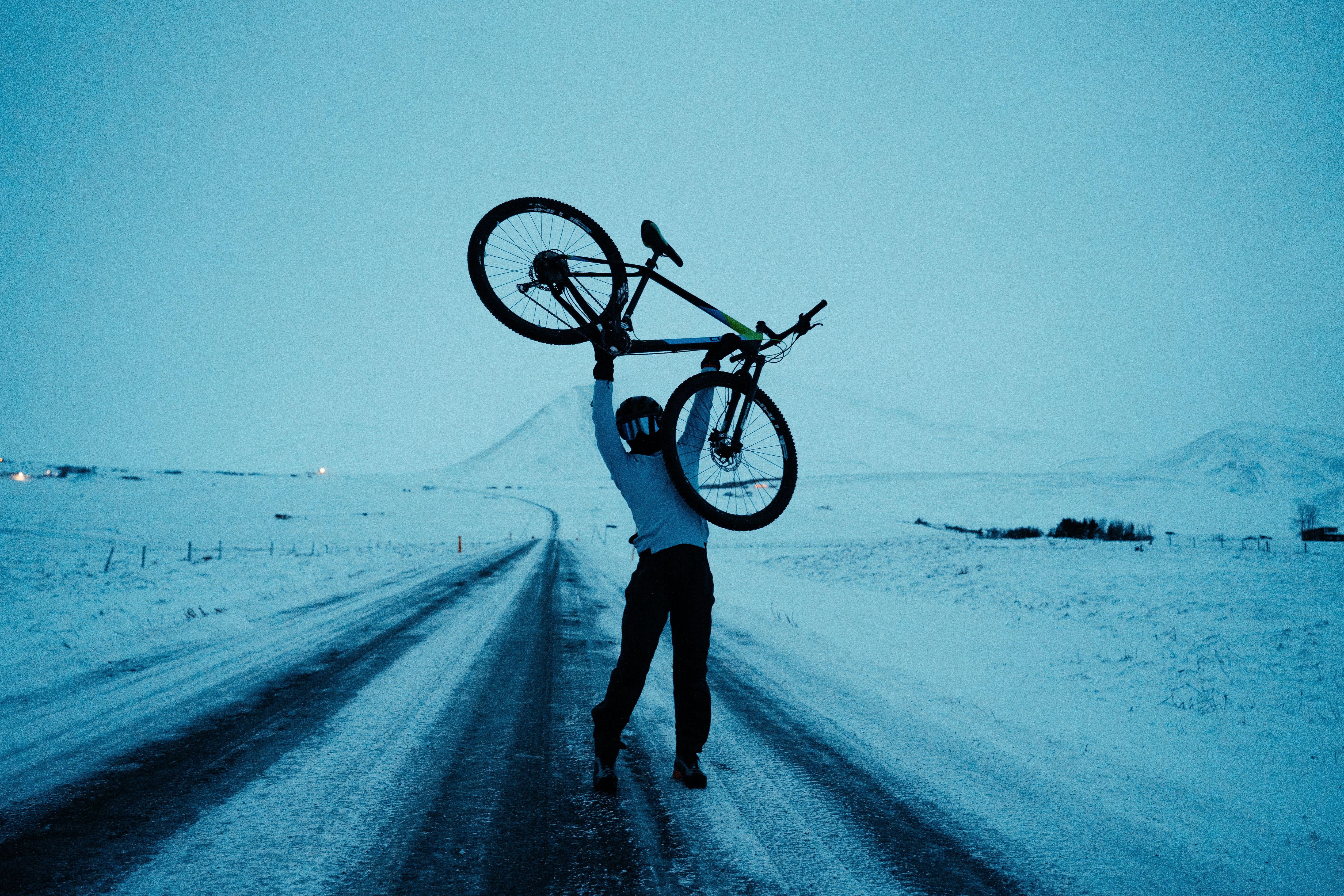 El pasado enero participó en el ‘Half Ironman’, en Islandia