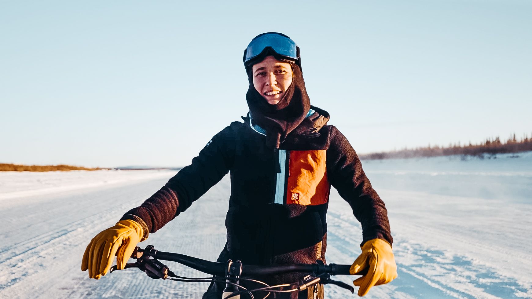 En Canadá, Begoña fue una de las dos únicas mujeres que participaron en la Arctic Ultra