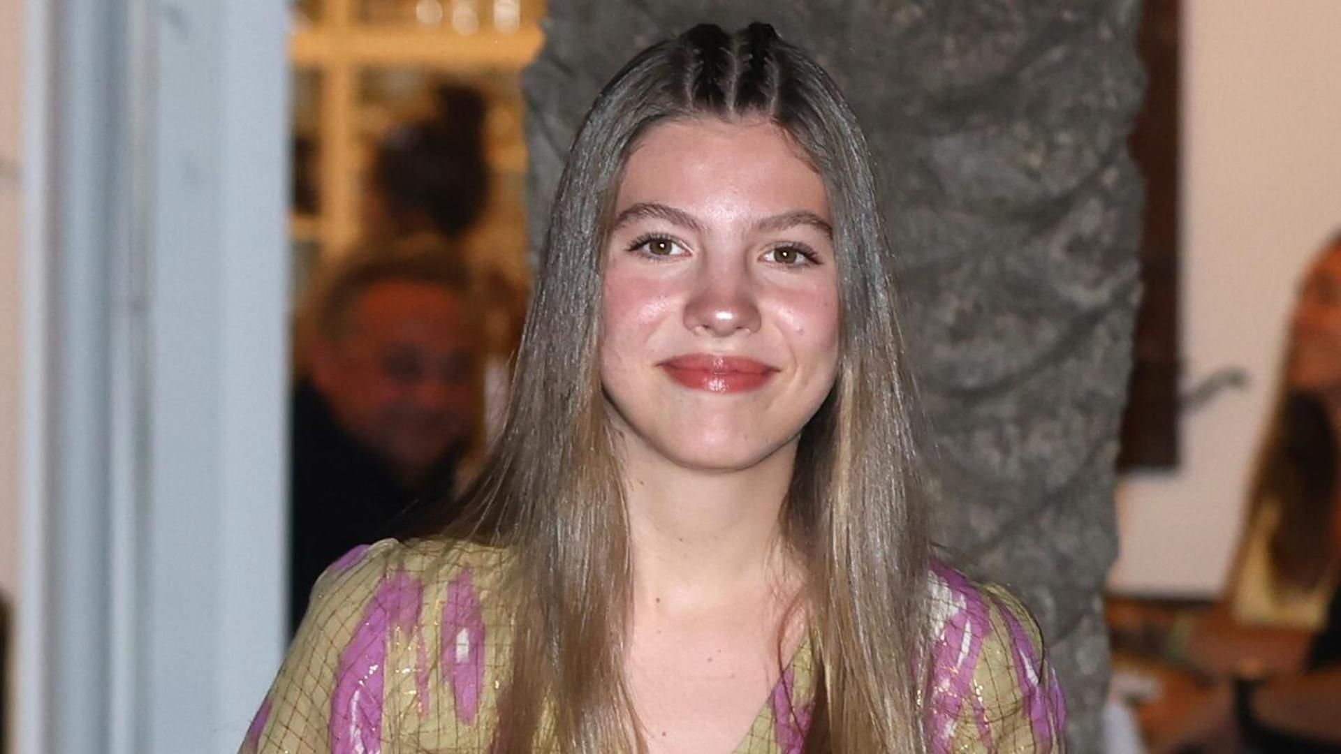 La infanta Sofía en Mallorca