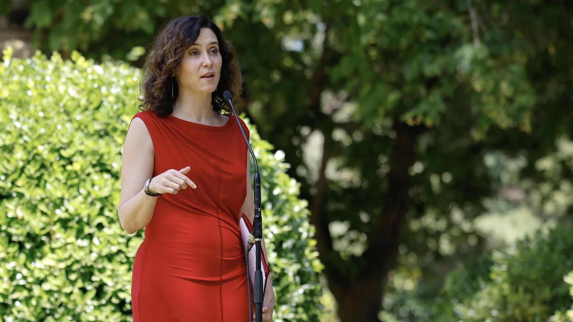 Isabel Díaz Ayuso en la Conferencia de Presidentes