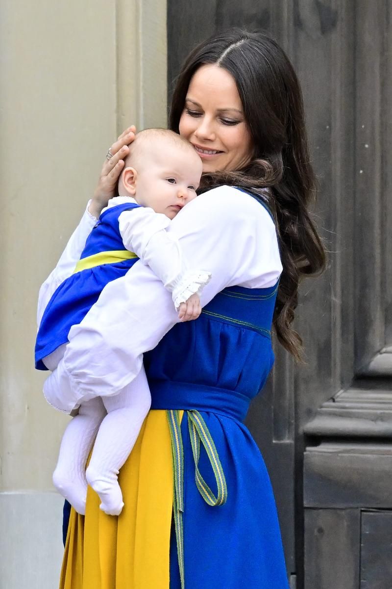 La princesa Sofia y su hija Ines