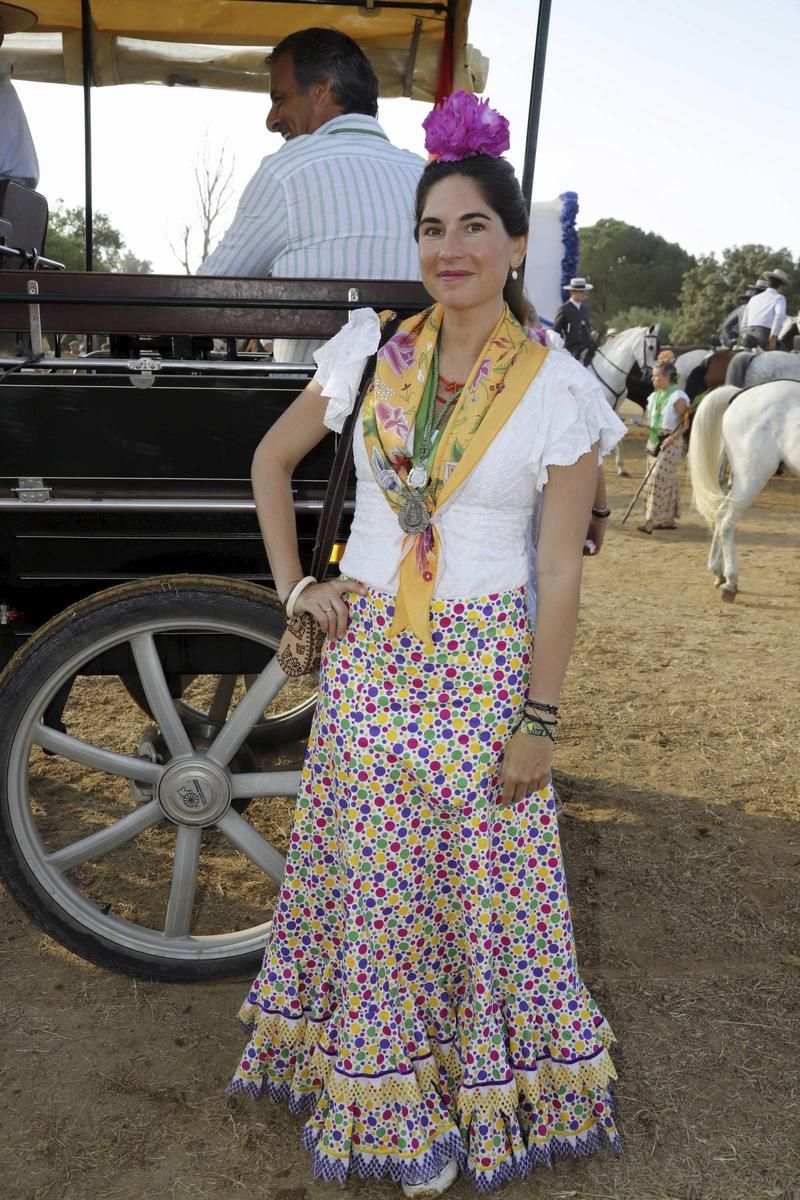 Lourdes Montes, en El Rocío