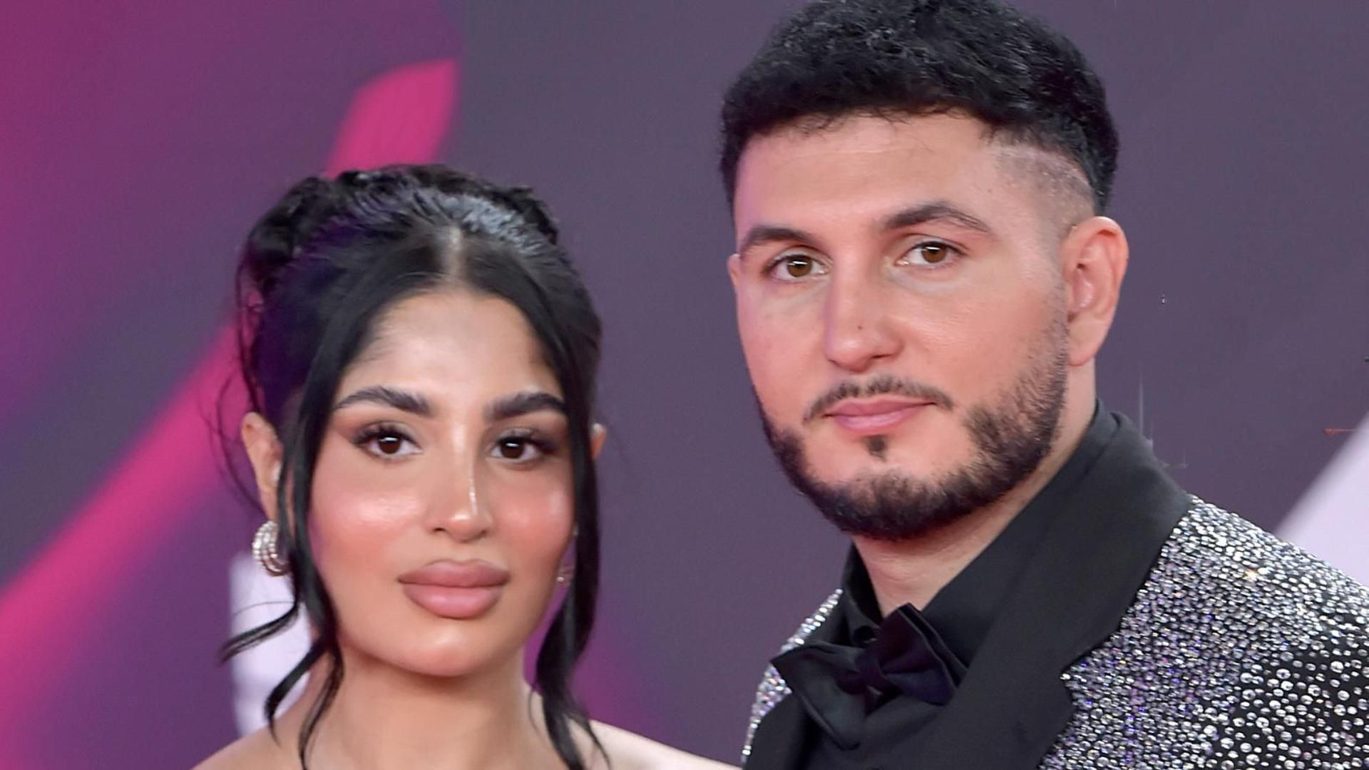 Omar Montes y su pareja Lola Romero