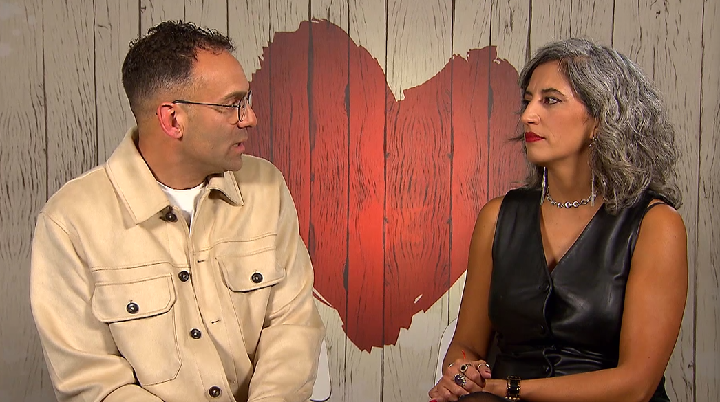 Vanina y Martín en el momento decisivo de su cita en 'First Dates'