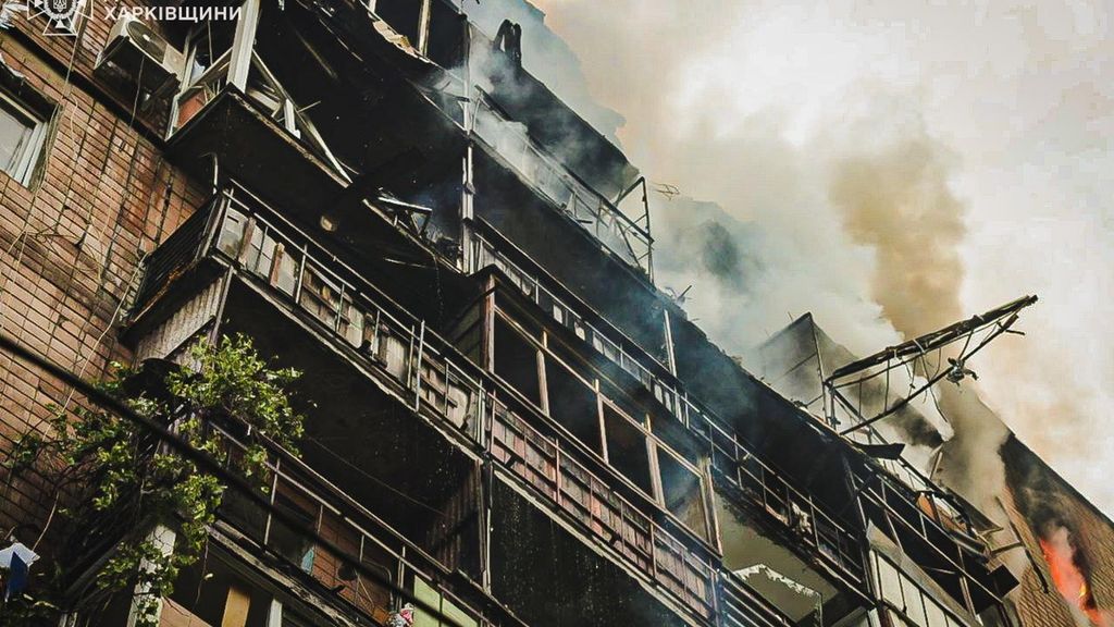 Cinco muertos y 27 heridos tras un ataque aéreo "masivo" distintos puntos de Ucrania