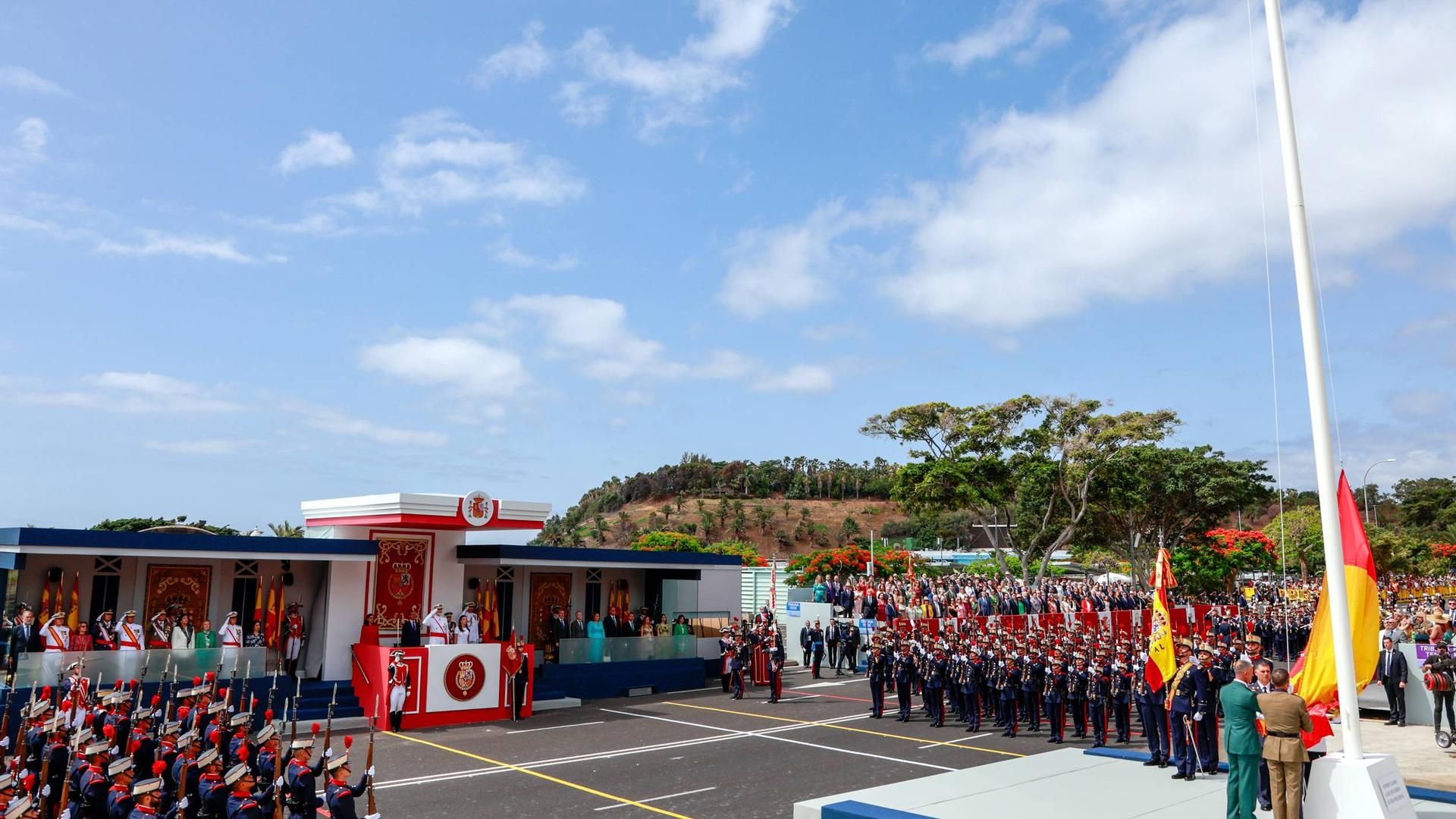 Día de las Fuerzas Armadas en Santa Cruz de Tenerife