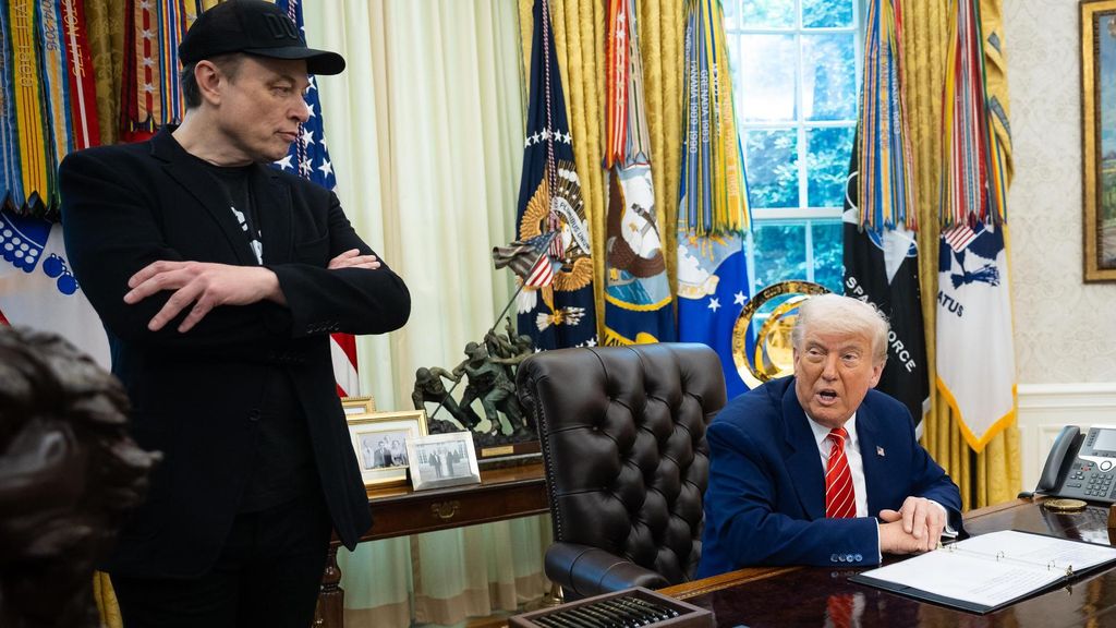 Donald Trump evita responder a los comentarios explosivos de Elon Musk